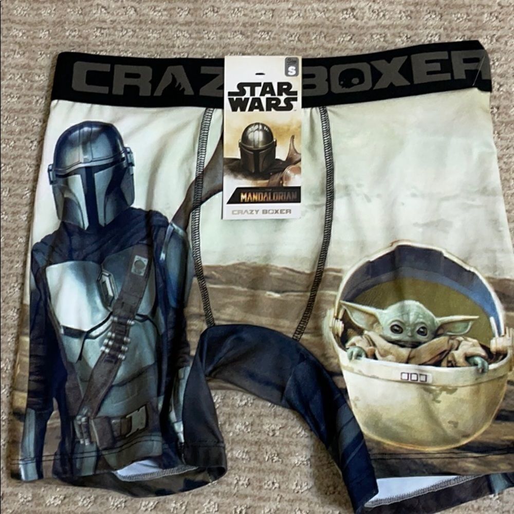 Star Wars The Mandalorian Crazy Boxers